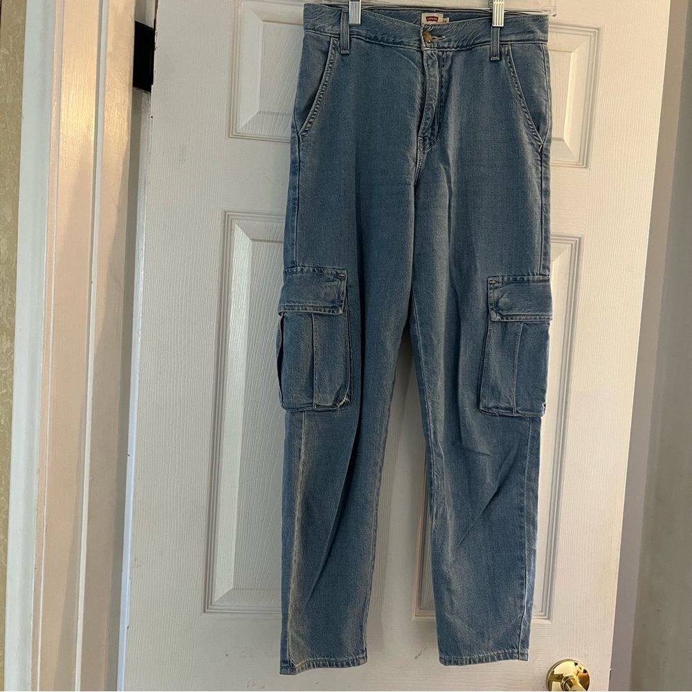Levi's Denim Cargo Jeans